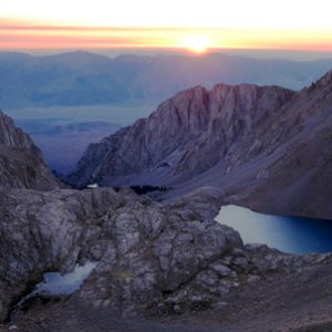 Mount Whitney at sunrise by Christine Sculati